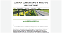 Desktop Screenshot of cuckooscorner.com